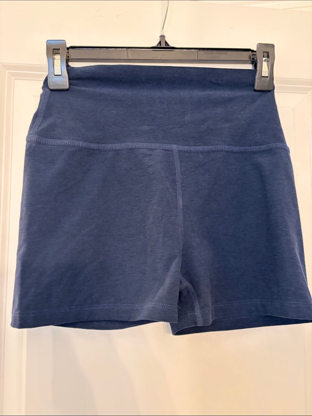 Beyond Yoga Heather  Navy Women’s Active Shorts